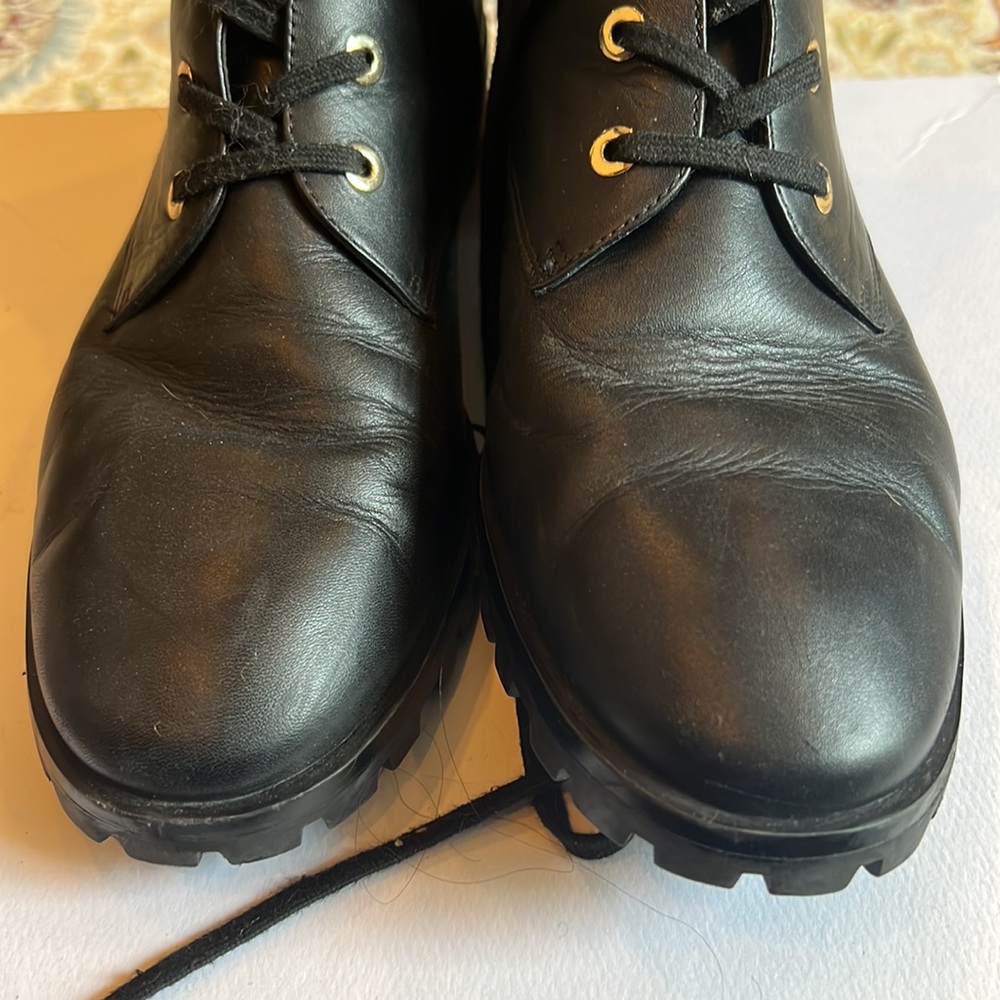 Stuart Weitzman combat booties - Picture 2 of 5